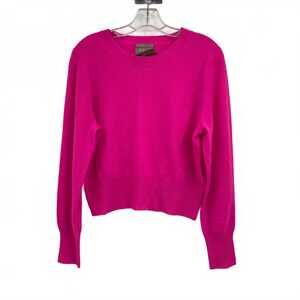 J. Crew Pink Cashmere Pullover Sweater | Women’s Large